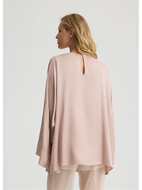 Blusa in georgette e raso Liu Jo | CA5415T2571.X0681